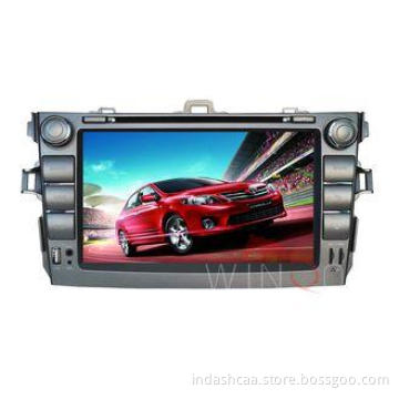8 Inch Toyota Navigation System For Corolla 2 Din DVD Playe